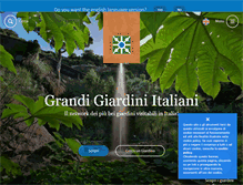 Tablet Screenshot of grandigiardini.it